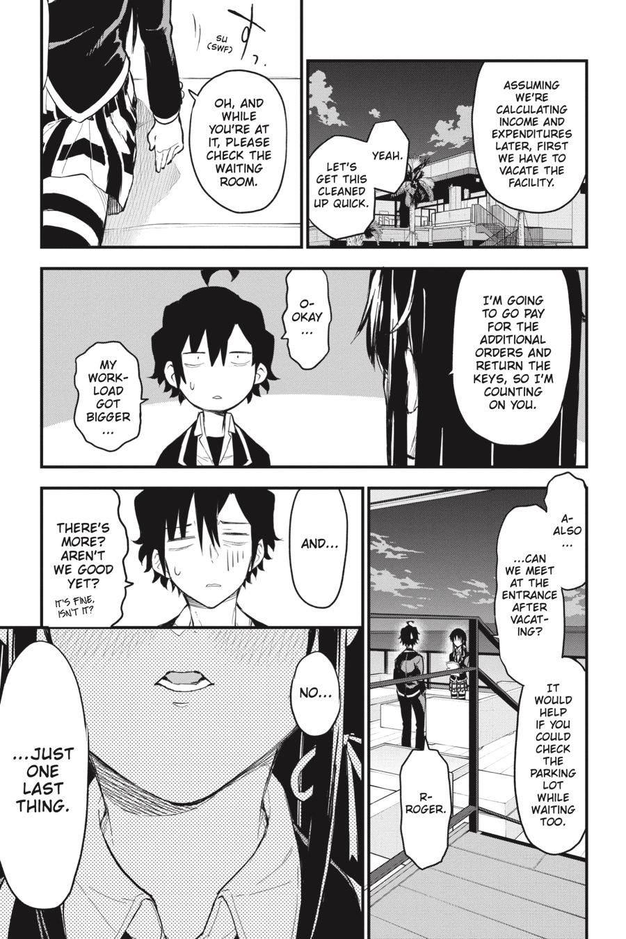 My Youth Romantic Comedy Is Wrong as I Expected @ comic Chapter 117 page 27 - Chapter 117