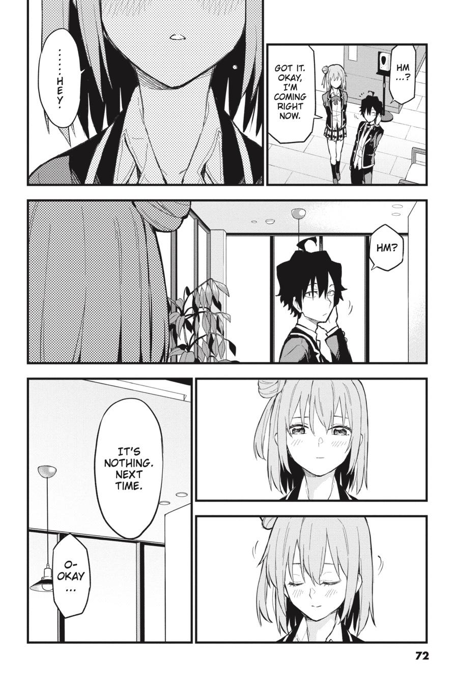 My Youth Romantic Comedy Is Wrong as I Expected @ comic Chapter 117 page 9 - Chapter 117