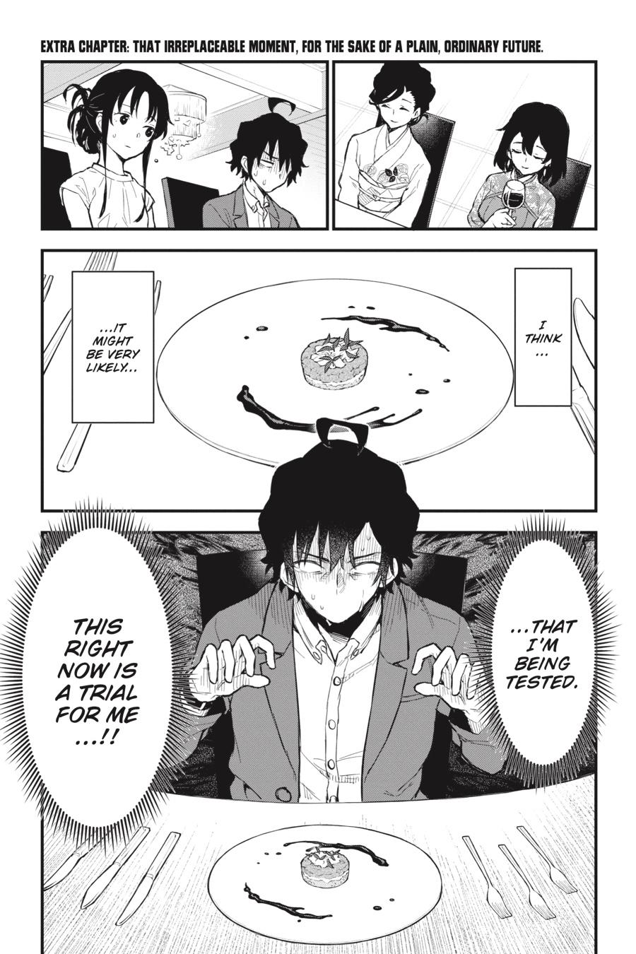My Youth Romantic Comedy Is Wrong as I Expected @ comic Chapter 118.5 page 1 - Chapter 118.5