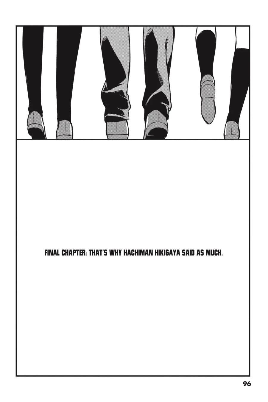 My Youth Romantic Comedy Is Wrong as I Expected @ comic Chapter 118 page 2 - Chapter 118 [END]