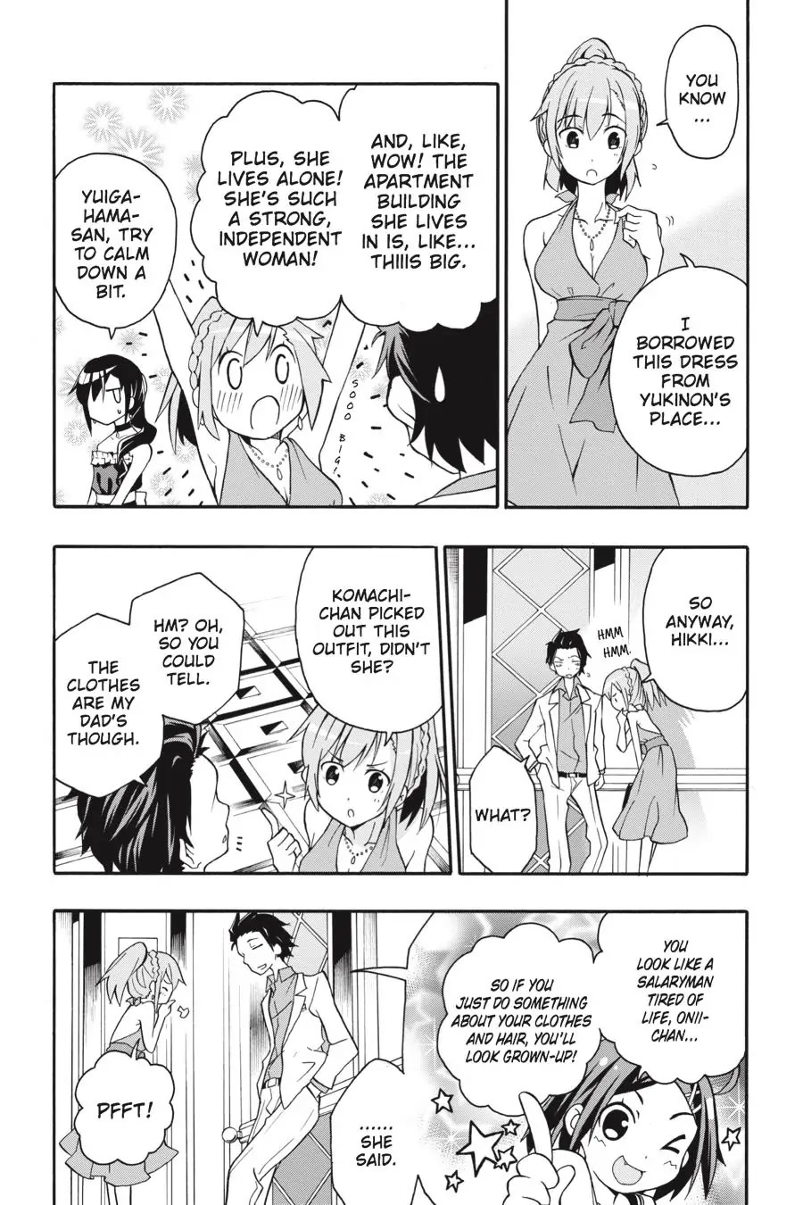 My Youth Romantic Comedy Is Wrong as I Expected @ comic Chapter 12 page 15 - Chapter 12
