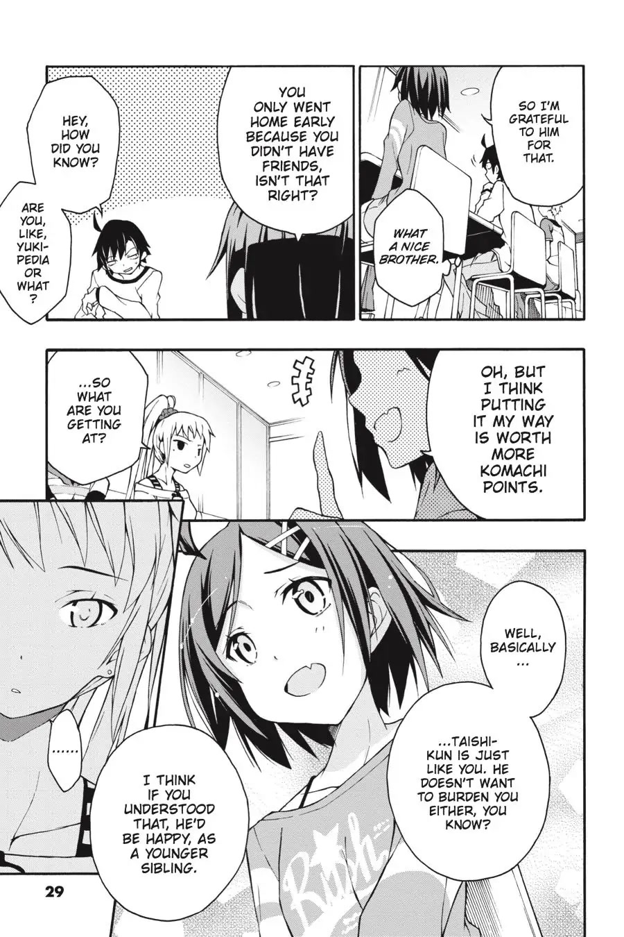 My Youth Romantic Comedy Is Wrong as I Expected @ comic Chapter 12 page 29 - Chapter 12