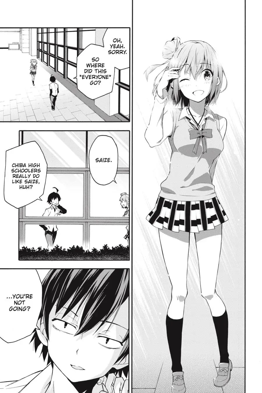 My Youth Romantic Comedy Is Wrong as I Expected @ comic Chapter 13 page 13 - Chapter 13