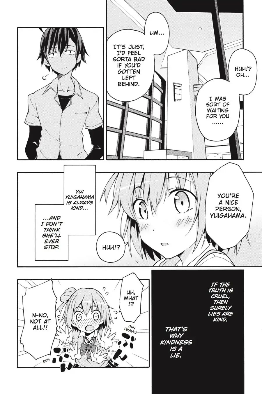 My Youth Romantic Comedy Is Wrong as I Expected @ comic Chapter 13 page 14 - Chapter 13