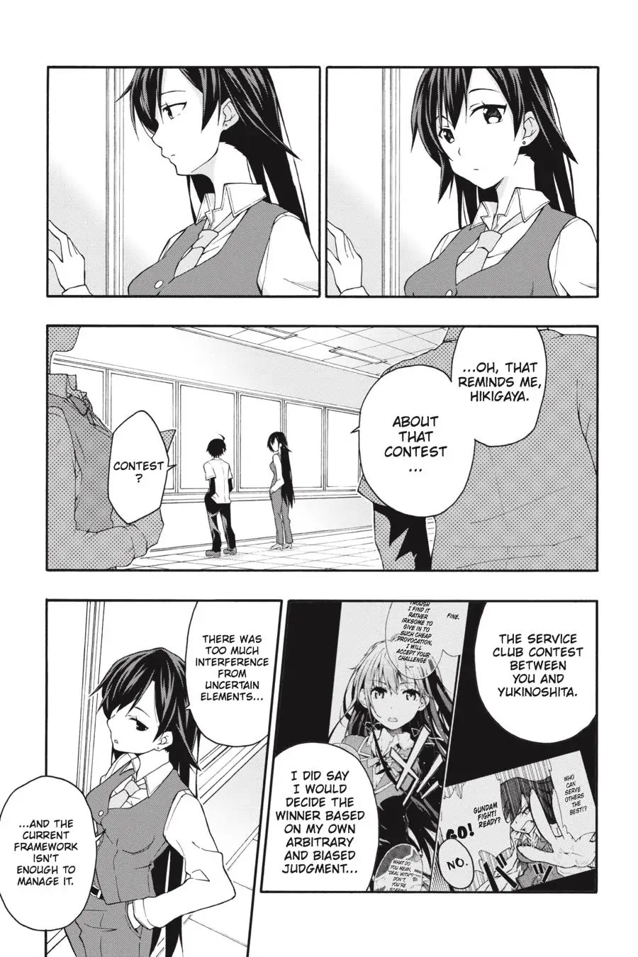 My Youth Romantic Comedy Is Wrong as I Expected @ comic Chapter 13 page 9 - Chapter 13