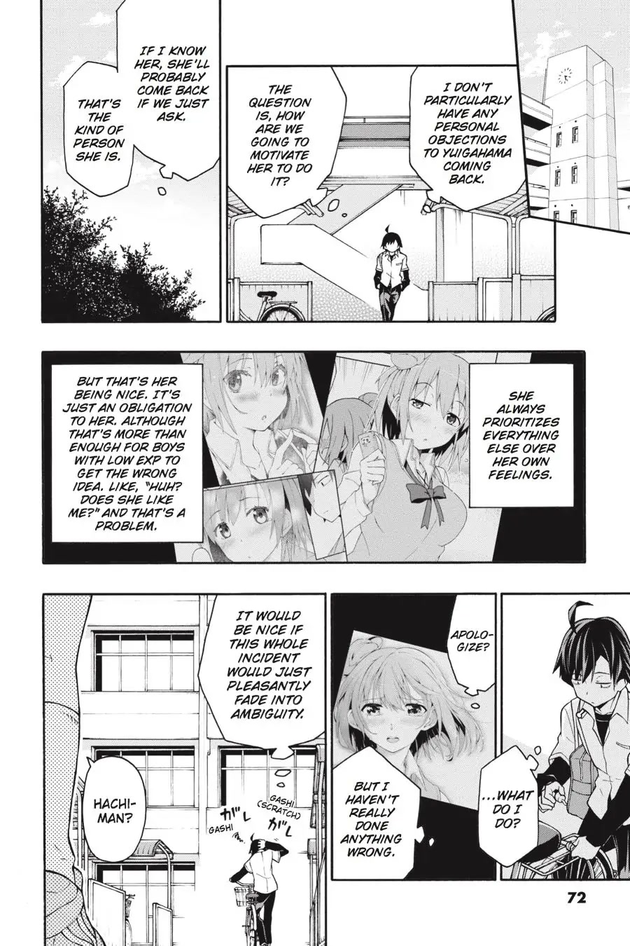 My Youth Romantic Comedy Is Wrong as I Expected @ comic Chapter 14 page 10 - Chapter 14