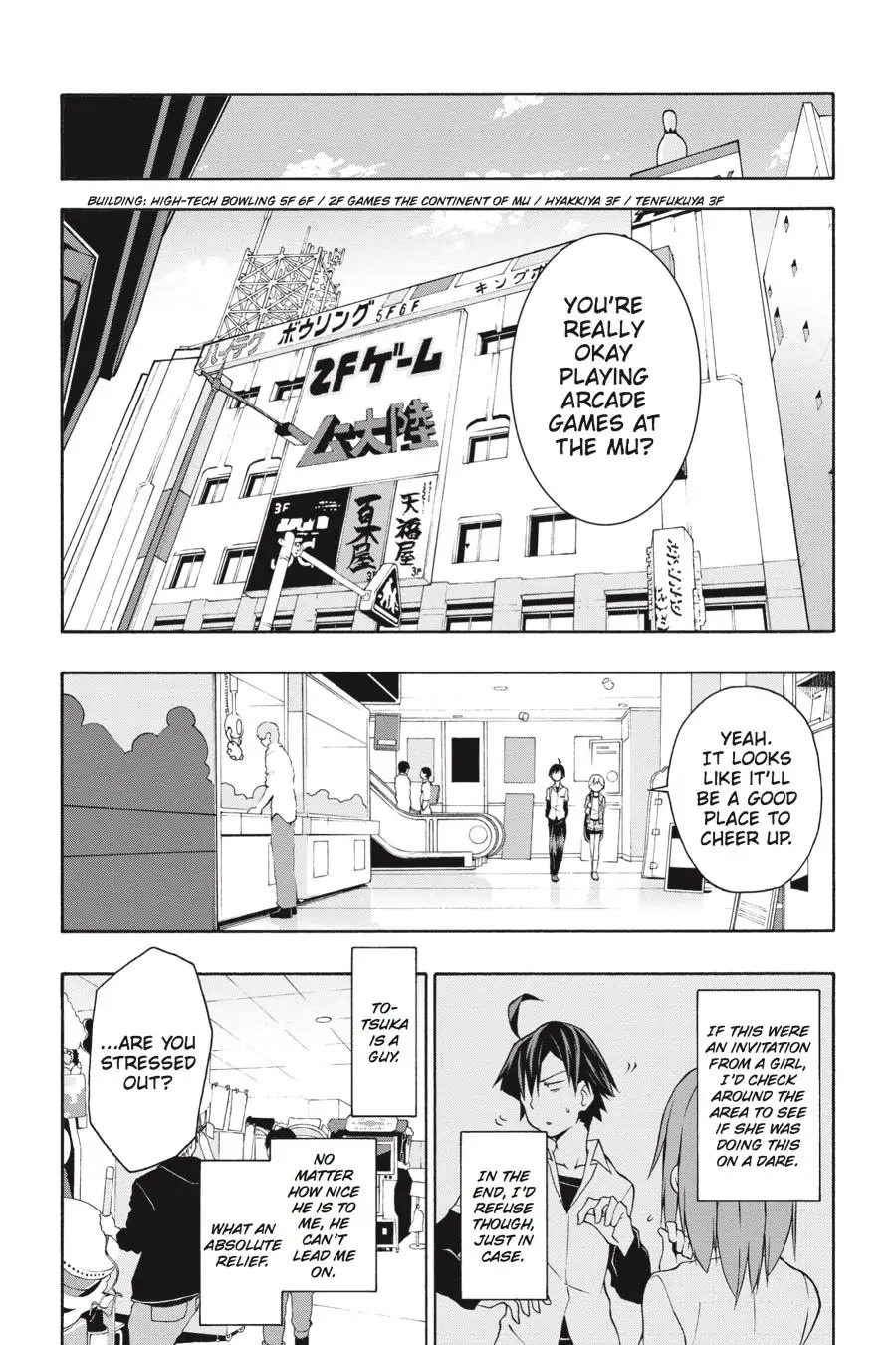 My Youth Romantic Comedy Is Wrong as I Expected @ comic Chapter 14 page 12 - Chapter 14