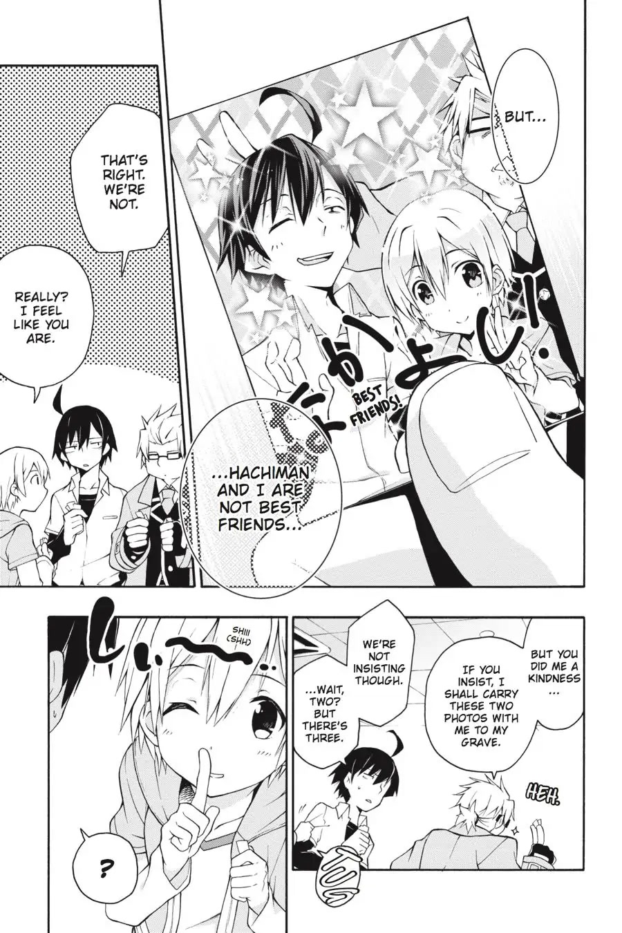 My Youth Romantic Comedy Is Wrong as I Expected @ comic Chapter 14 page 19 - Chapter 14