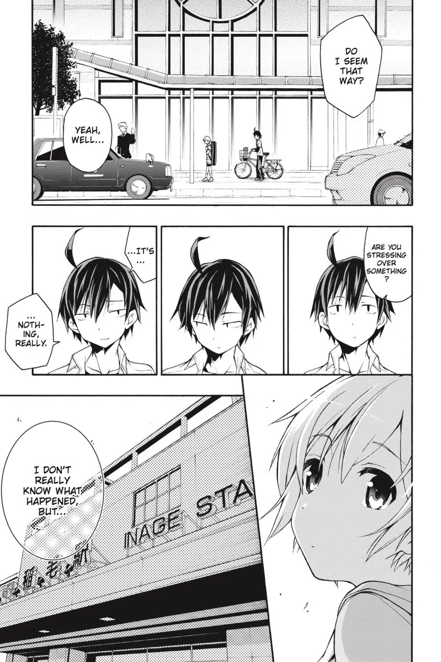 My Youth Romantic Comedy Is Wrong as I Expected @ comic Chapter 14 page 23 - Chapter 14