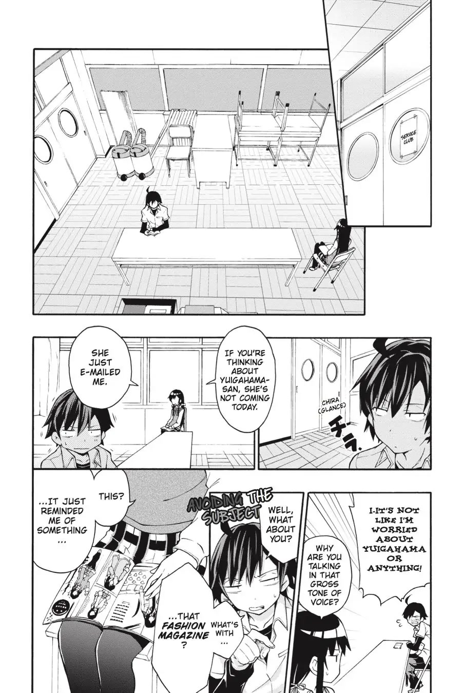 My Youth Romantic Comedy Is Wrong as I Expected @ comic Chapter 14 page 3 - Chapter 14
