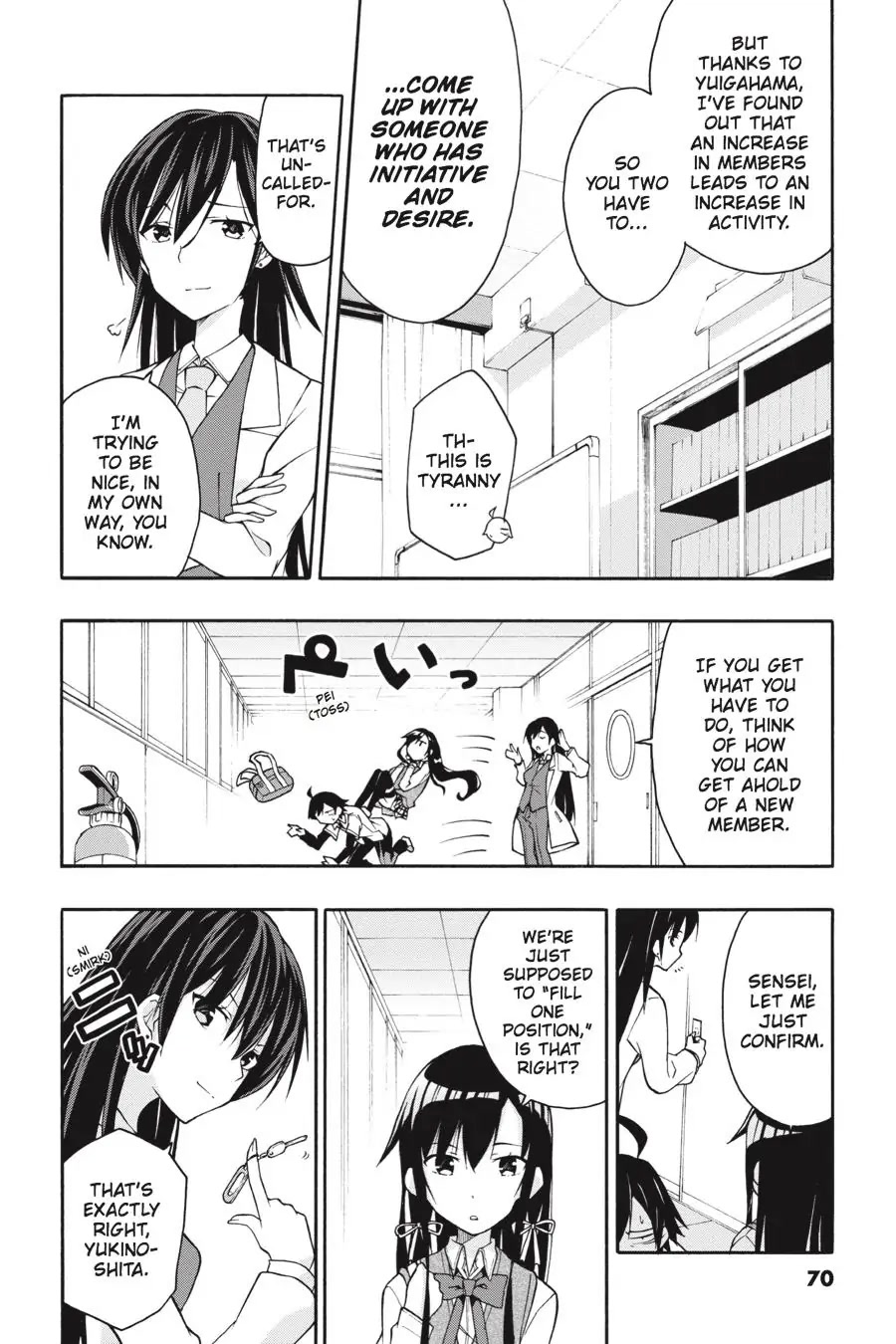 My Youth Romantic Comedy Is Wrong as I Expected @ comic Chapter 14 page 8 - Chapter 14
