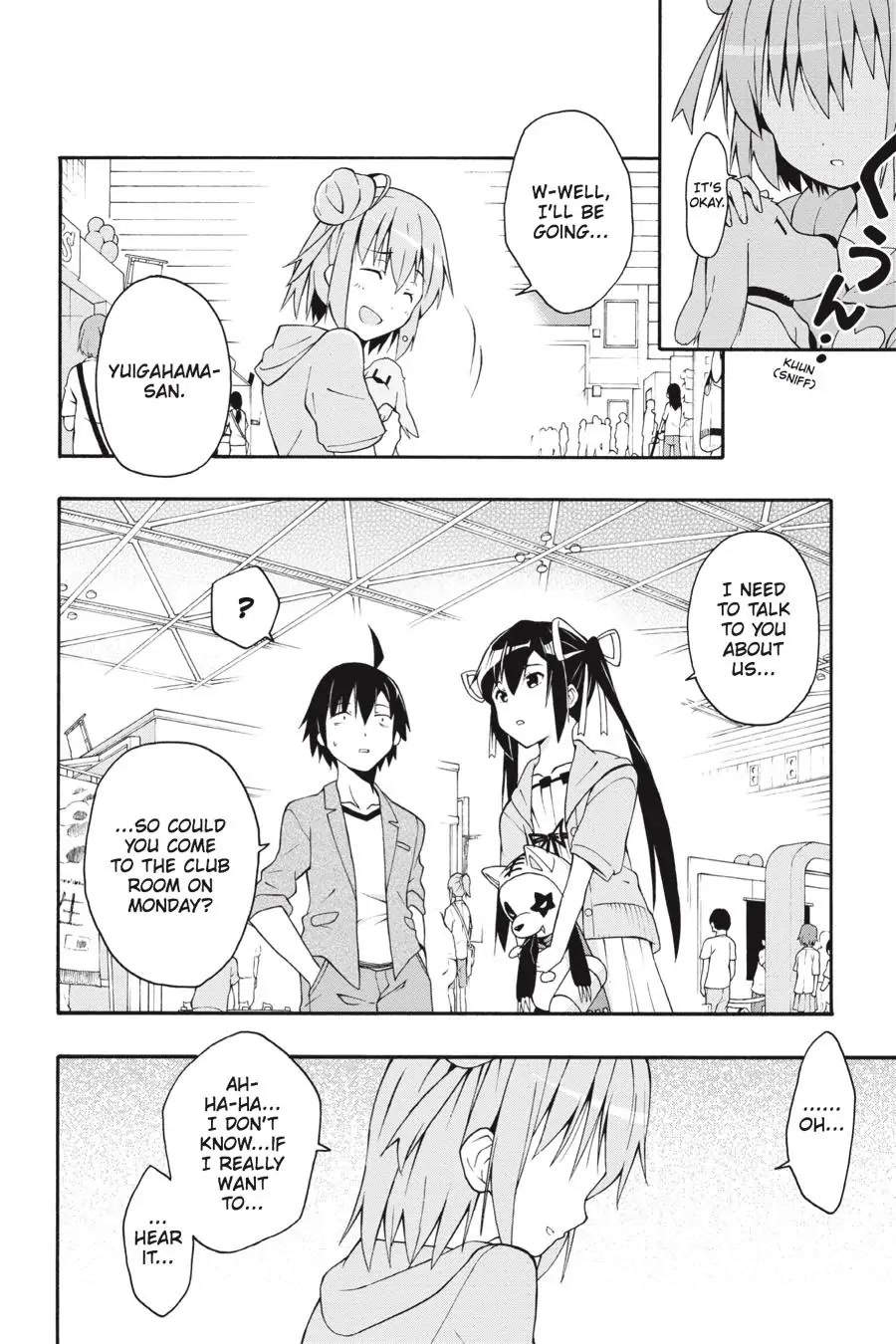 My Youth Romantic Comedy Is Wrong as I Expected @ comic Chapter 15 page 27 - Chapter 15