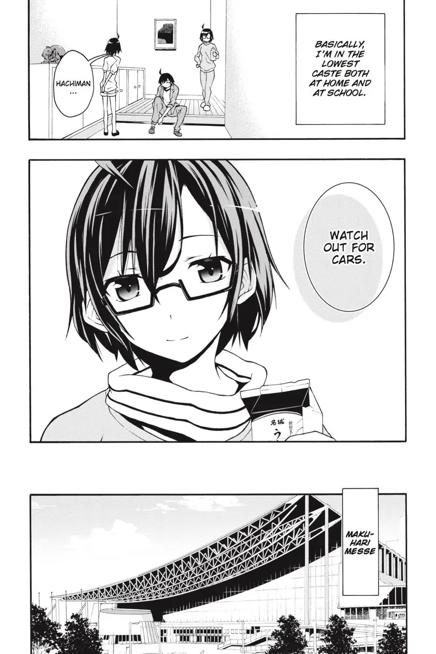 My Youth Romantic Comedy Is Wrong as I Expected @ comic Chapter 15 page 4 - Chapter 15