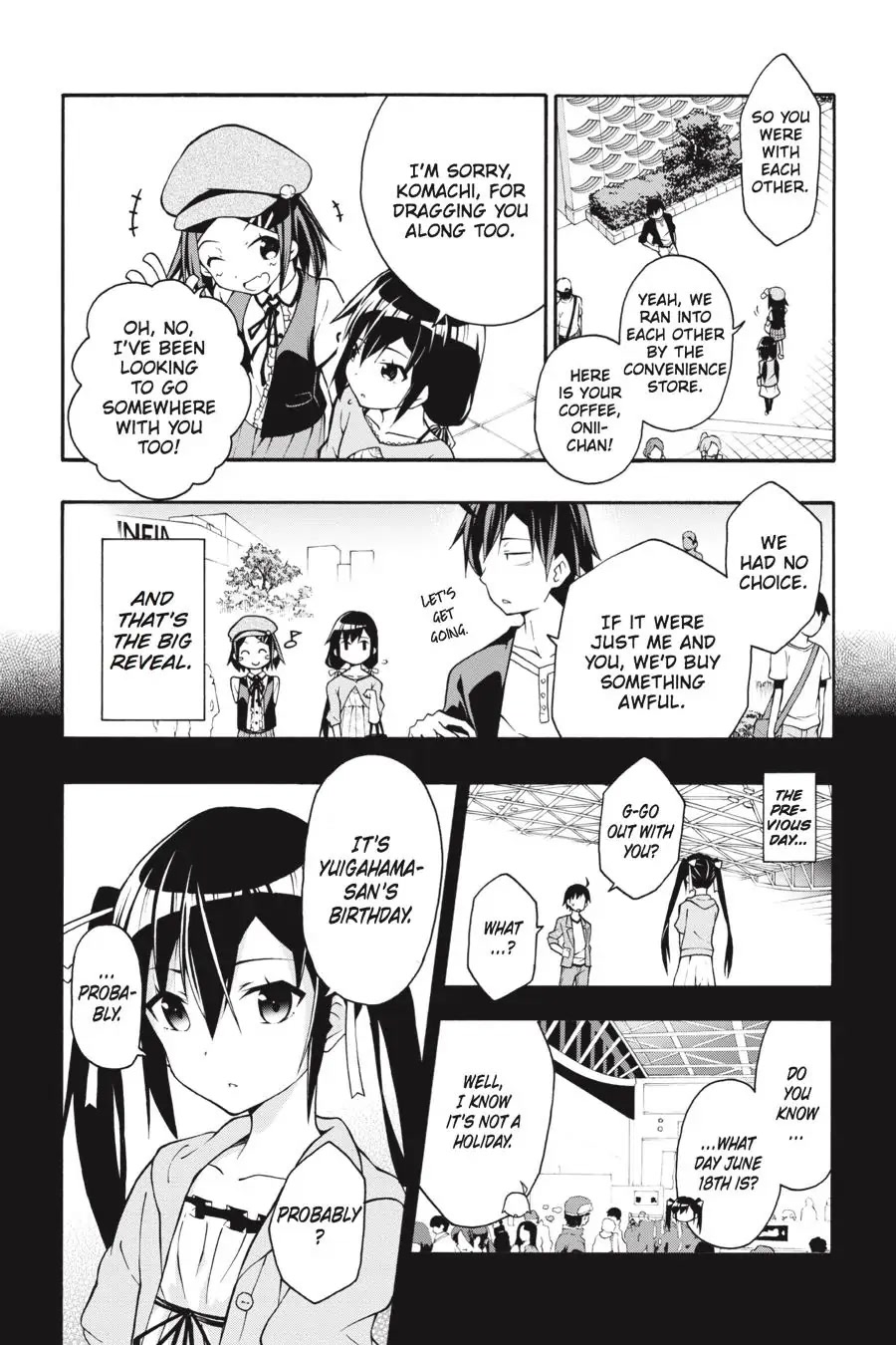 My Youth Romantic Comedy Is Wrong as I Expected @ comic Chapter 16 page 3 - Chapter 16