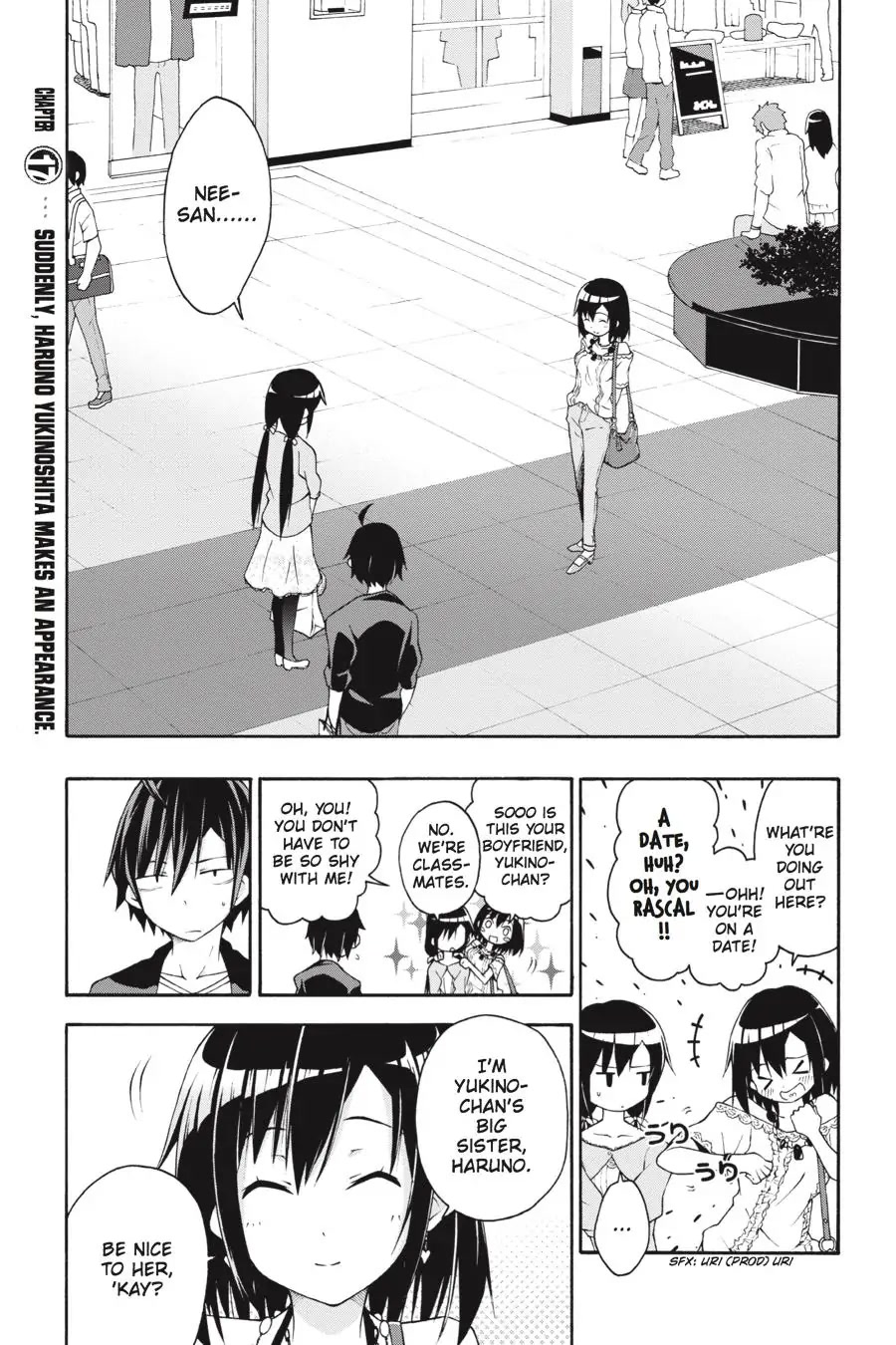My Youth Romantic Comedy Is Wrong as I Expected @ comic Chapter 17 page 1 - Chapter 17