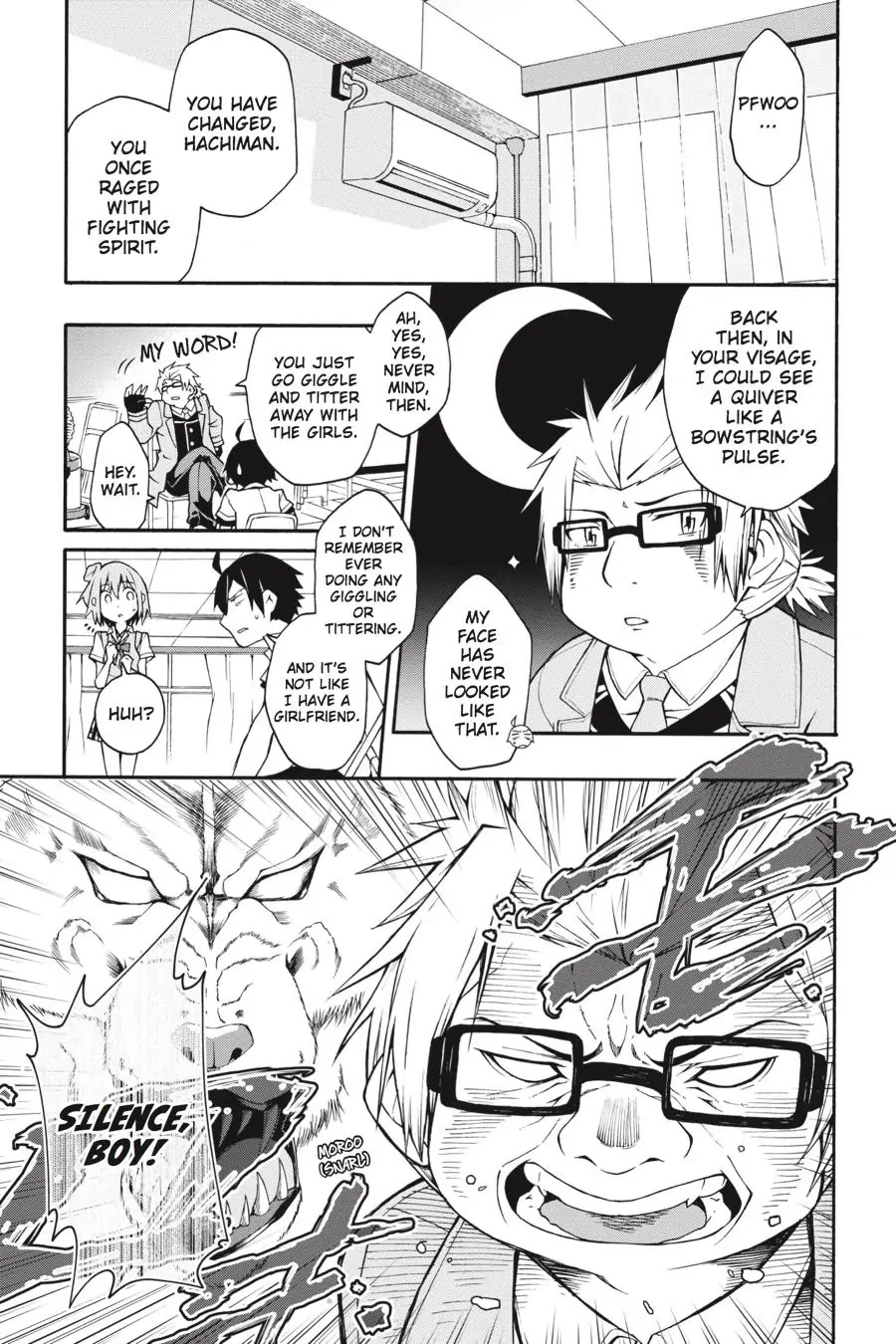 My Youth Romantic Comedy Is Wrong as I Expected @ comic Chapter 18 page 10 - Chapter 18