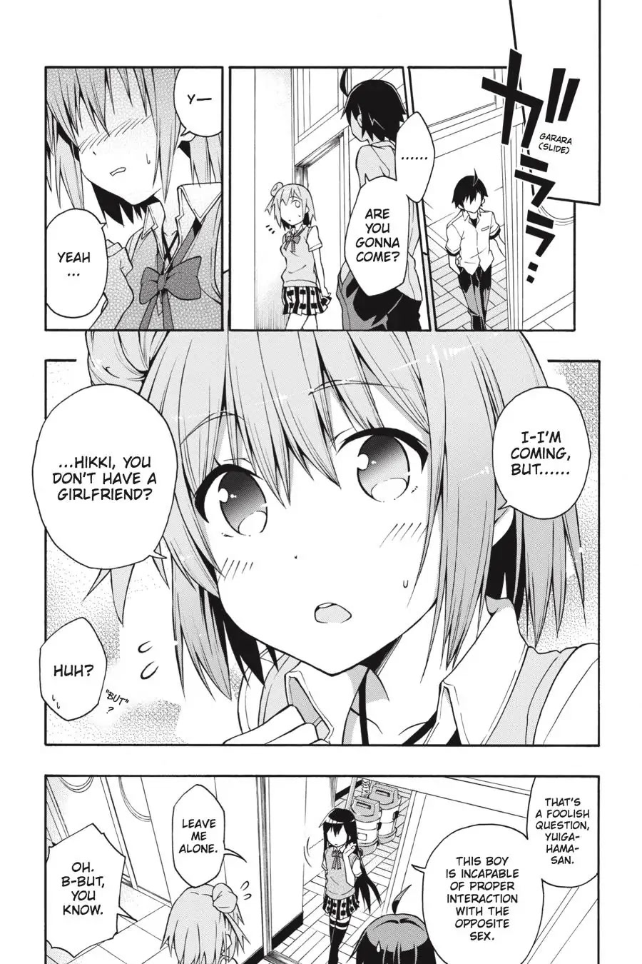 My Youth Romantic Comedy Is Wrong as I Expected @ comic Chapter 18 page 12 - Chapter 18