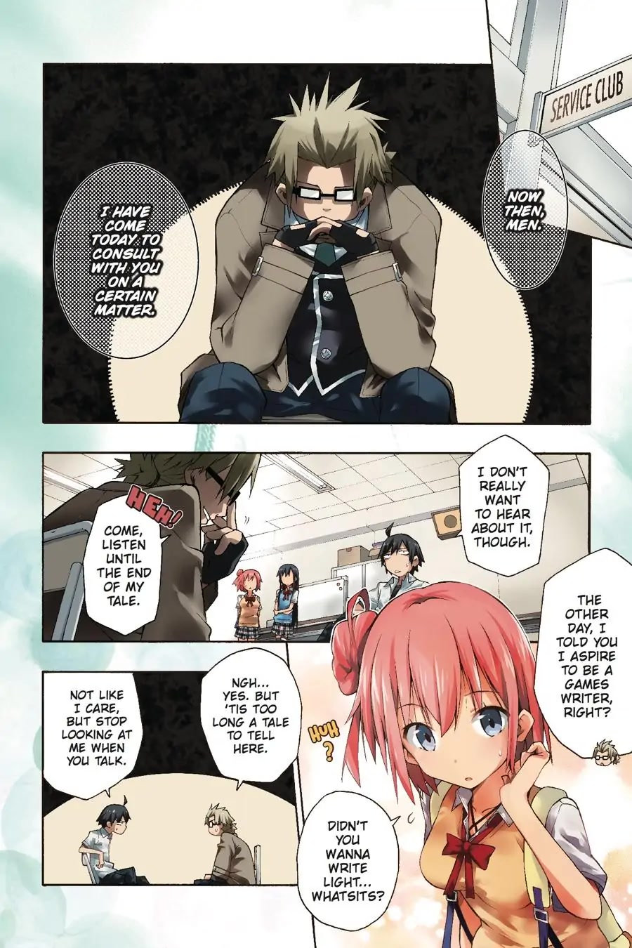 My Youth Romantic Comedy Is Wrong as I Expected @ comic Chapter 18 page 5 - Chapter 18