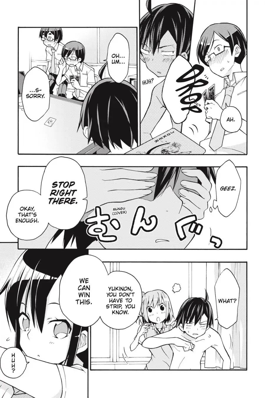 My Youth Romantic Comedy Is Wrong as I Expected @ comic Chapter 19 page 28 - Chapter 19