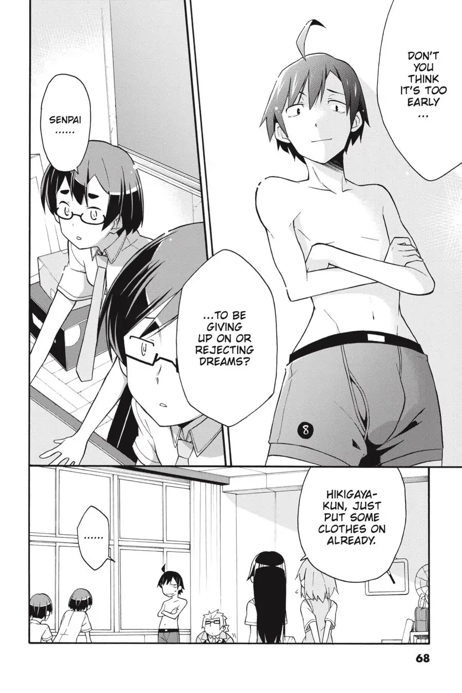 My Youth Romantic Comedy Is Wrong as I Expected @ comic Chapter 19 page 31 - Chapter 19