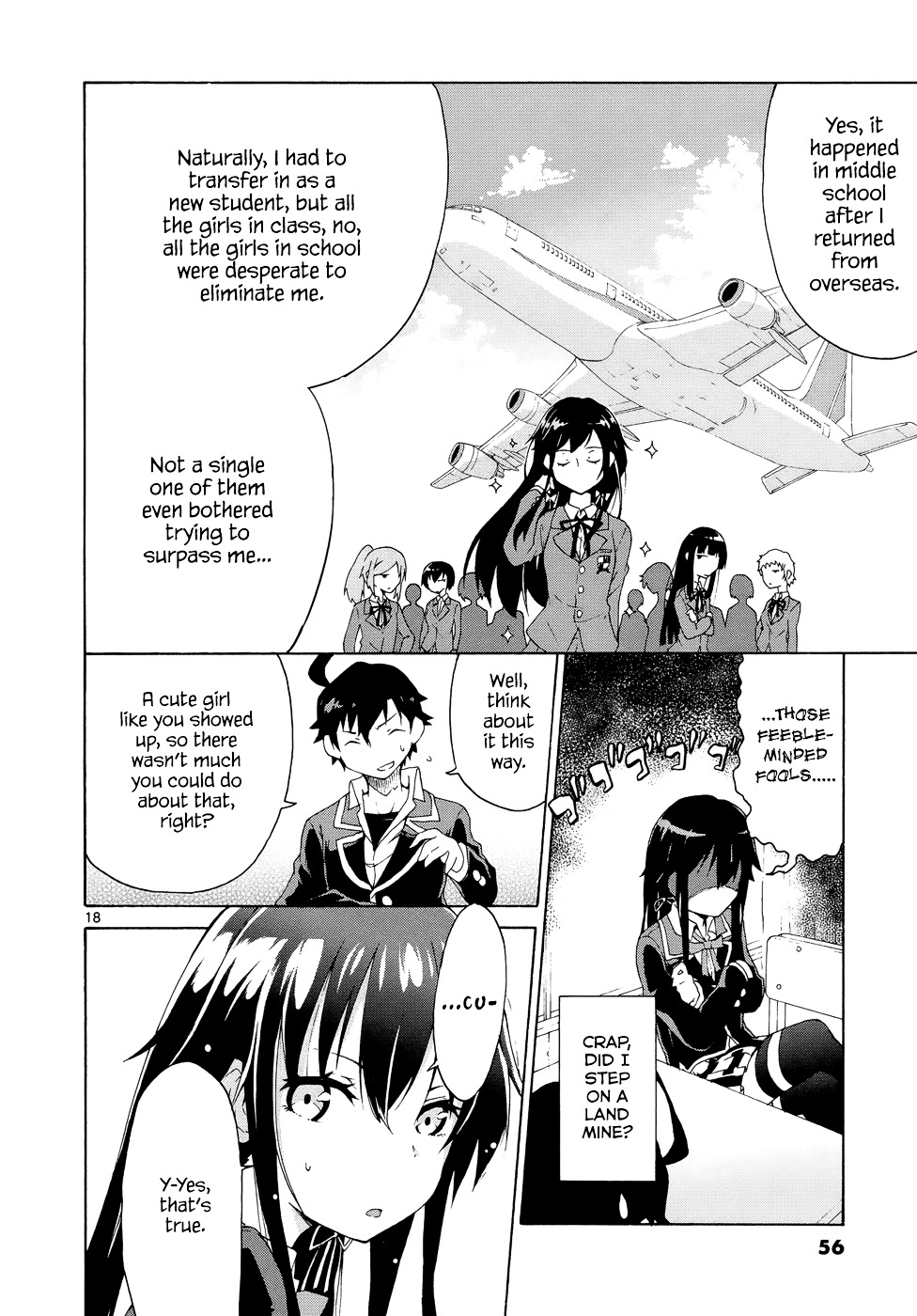 My Youth Romantic Comedy Is Wrong as I Expected @ comic Chapter 2 page 18 - Chapter 2 : Yukinoshita Yukino always stays headstrong.