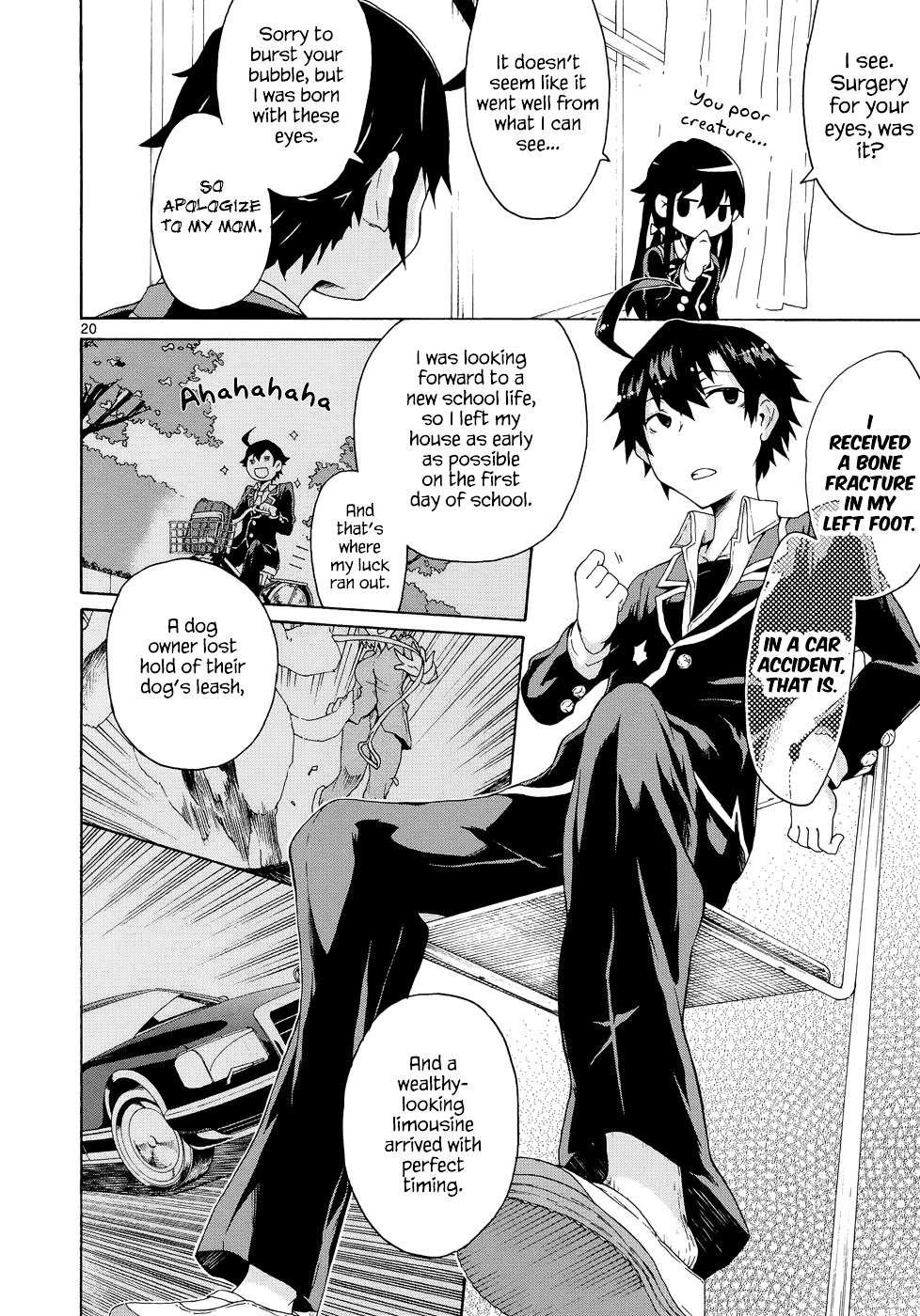 My Youth Romantic Comedy Is Wrong as I Expected @ comic Chapter 2 page 20 - Chapter 2 : Yukinoshita Yukino always stays headstrong.