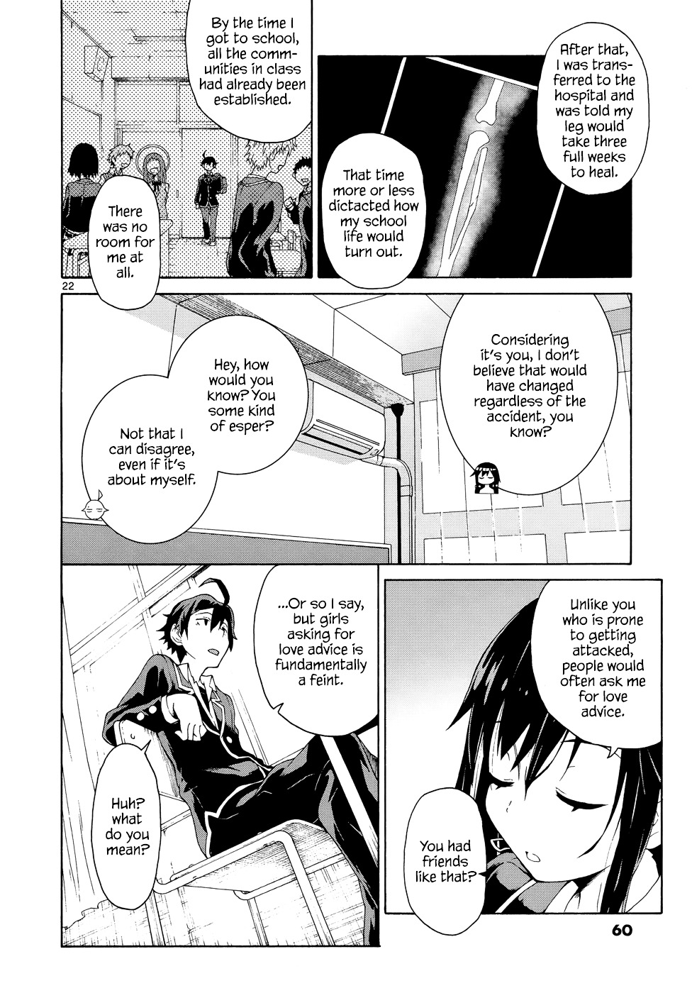 My Youth Romantic Comedy Is Wrong as I Expected @ comic Chapter 2 page 22 - Chapter 2 : Yukinoshita Yukino always stays headstrong.