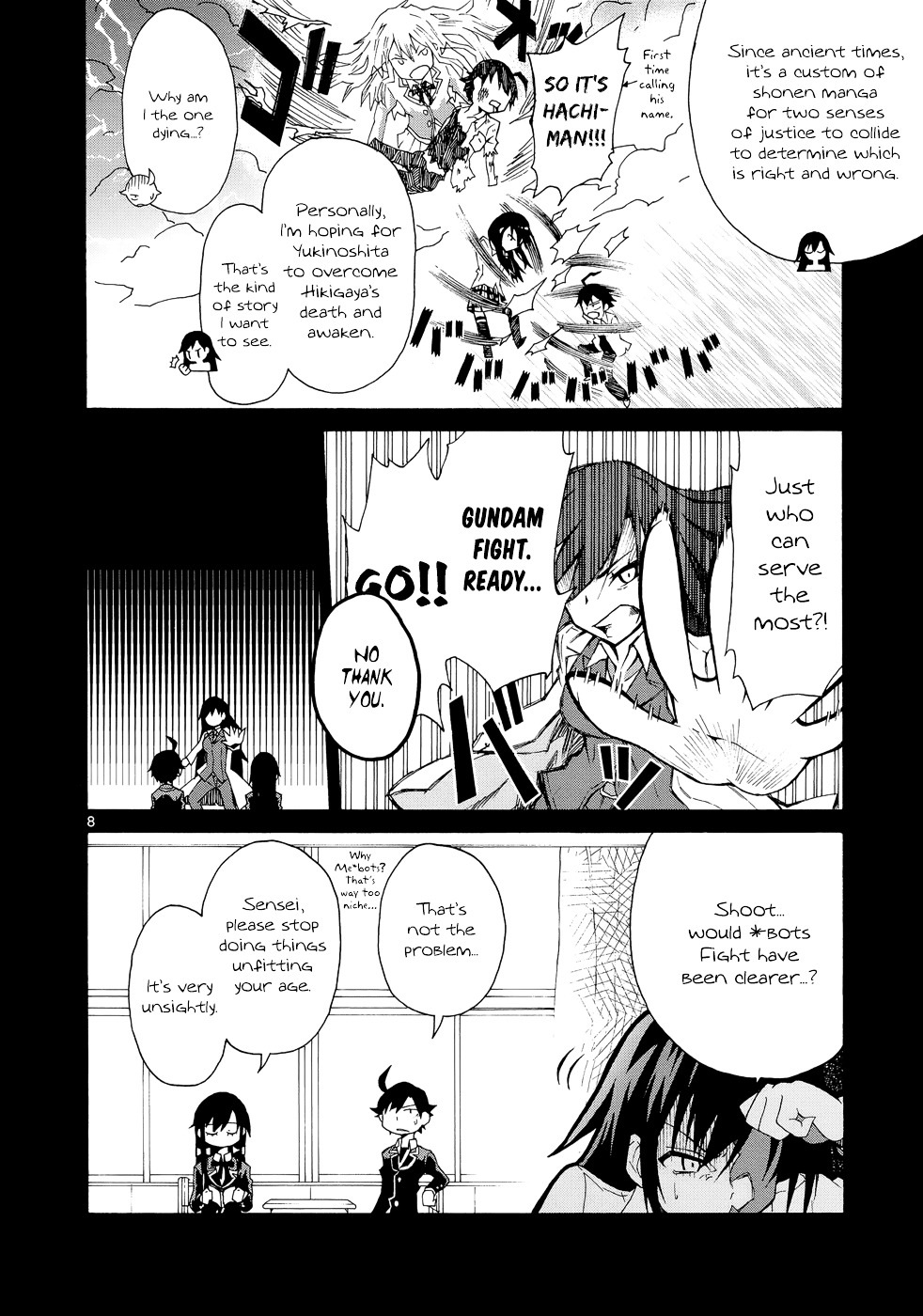 My Youth Romantic Comedy Is Wrong as I Expected @ comic Chapter 2 page 8 - Chapter 2 : Yukinoshita Yukino always stays headstrong.