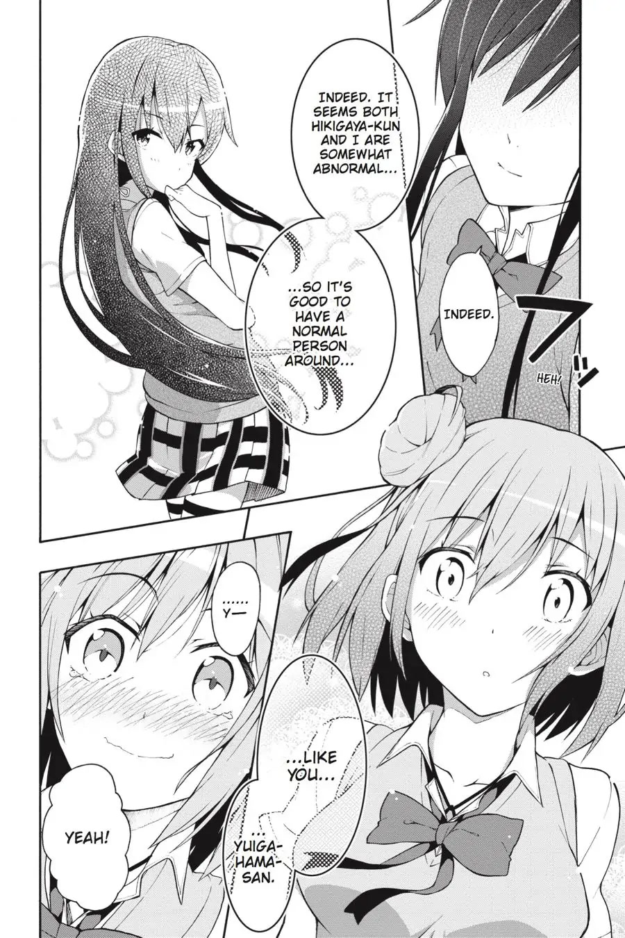 My Youth Romantic Comedy Is Wrong as I Expected @ comic Chapter 20 page 4 - Chapter 20