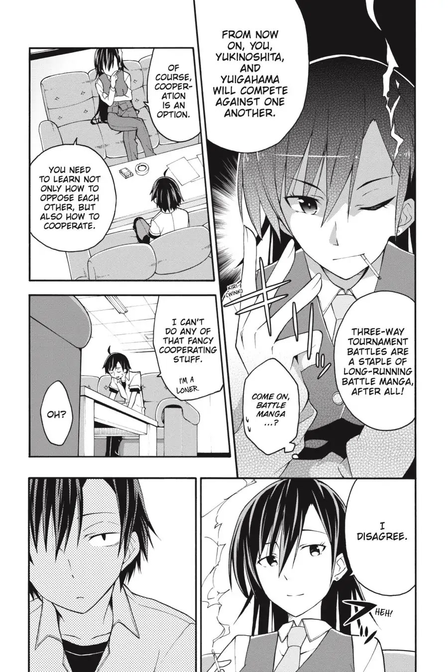 My Youth Romantic Comedy Is Wrong as I Expected @ comic Chapter 21 page 4 - Chapter 21