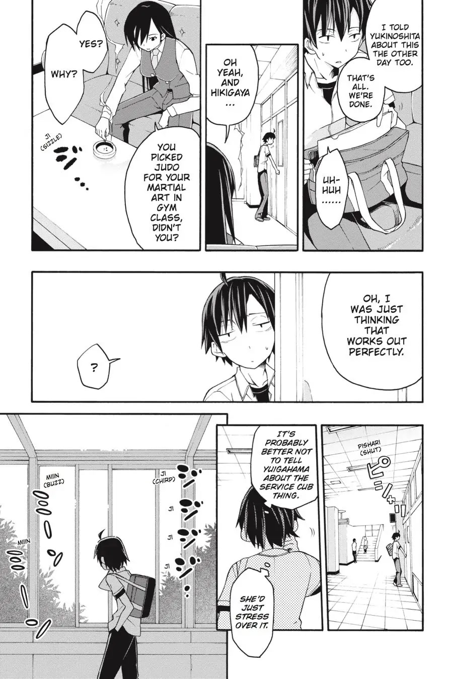 My Youth Romantic Comedy Is Wrong as I Expected @ comic Chapter 21 page 5 - Chapter 21