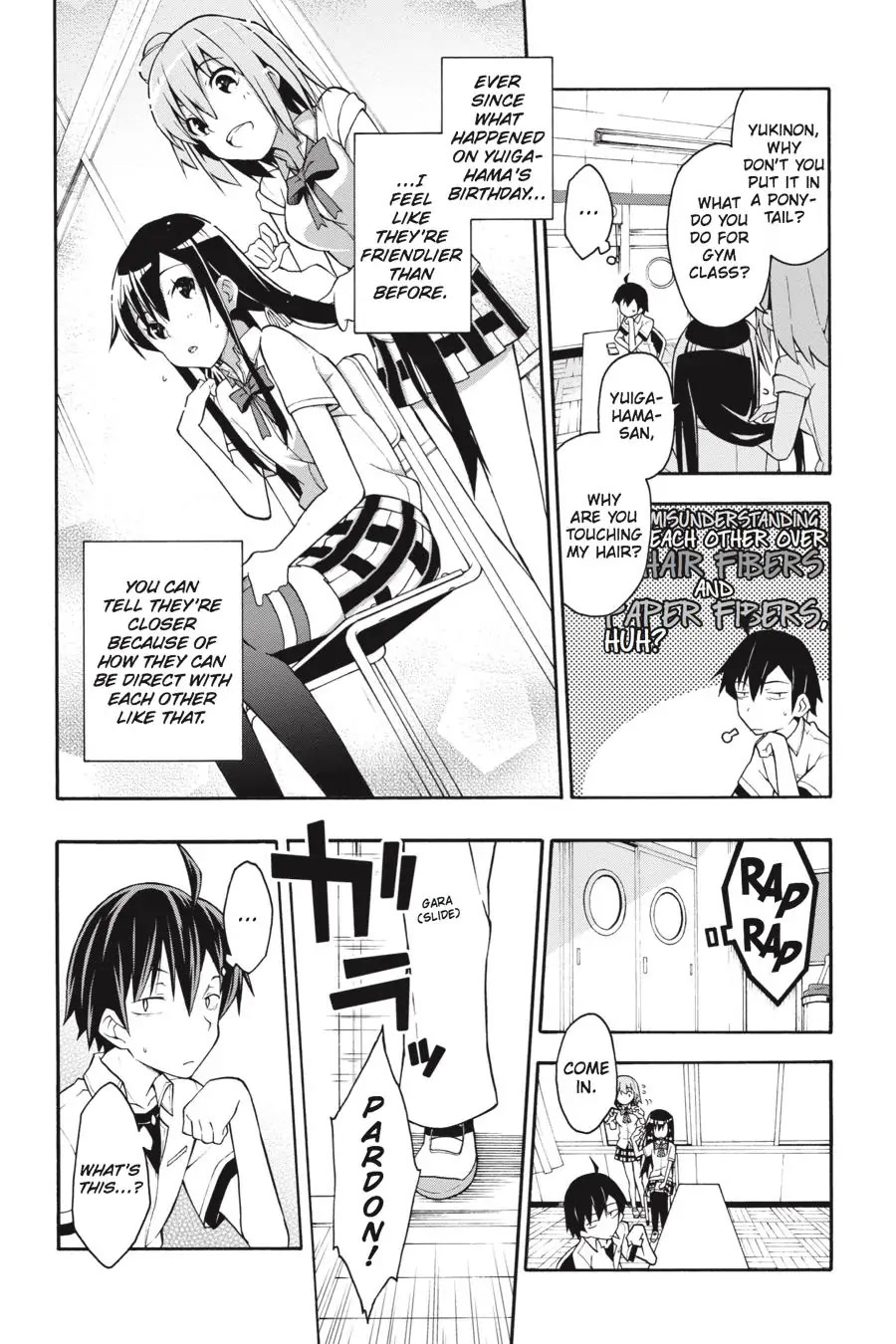 My Youth Romantic Comedy Is Wrong as I Expected @ comic Chapter 21 page 8 - Chapter 21