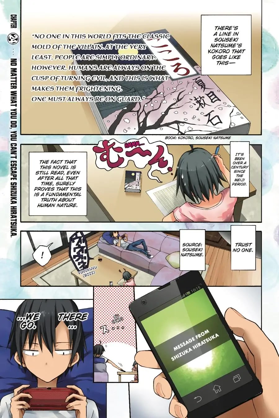 My Youth Romantic Comedy Is Wrong as I Expected @ comic Chapter 24 page 3 - Chapter 24