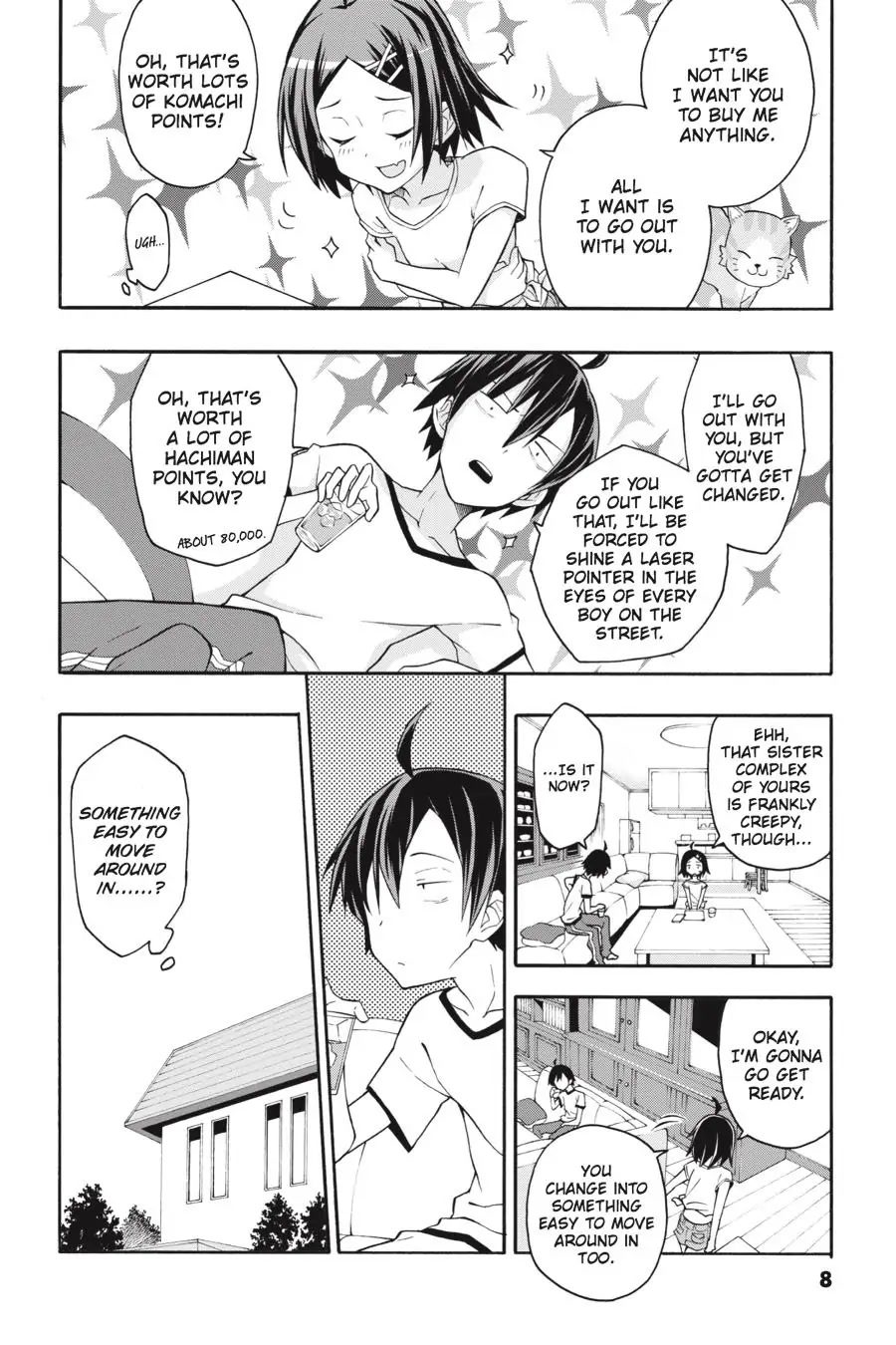 My Youth Romantic Comedy Is Wrong as I Expected @ comic Chapter 24 page 9 - Chapter 24