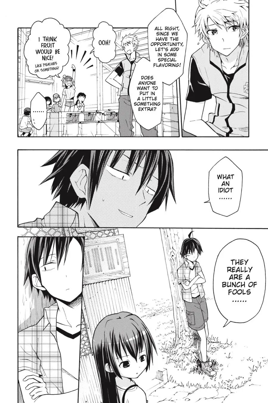My Youth Romantic Comedy Is Wrong as I Expected @ comic Chapter 25 page 10 - Chapter 25