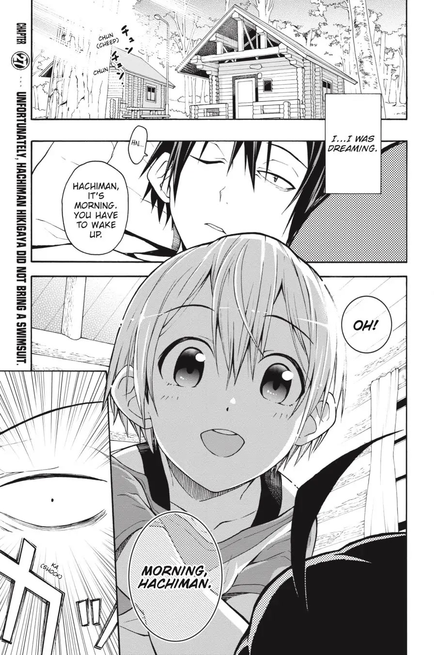 My Youth Romantic Comedy Is Wrong as I Expected @ comic Chapter 27 page 1 - Chapter 27