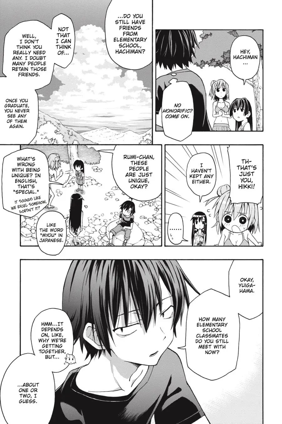 My Youth Romantic Comedy Is Wrong as I Expected @ comic Chapter 27 page 22 - Chapter 27