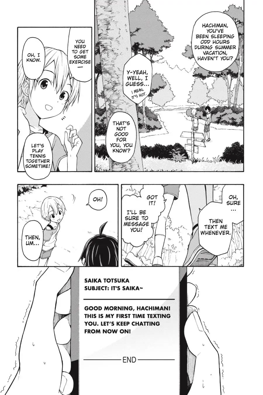 My Youth Romantic Comedy Is Wrong as I Expected @ comic Chapter 27 page 4 - Chapter 27