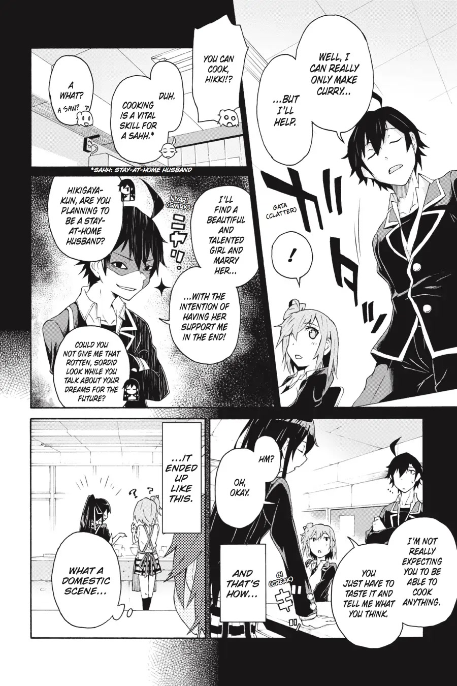 My Youth Romantic Comedy Is Wrong as I Expected @ comic Chapter 3 page 12 - Chapter 3