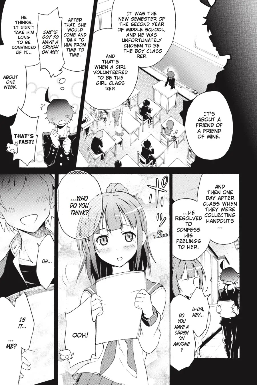 My Youth Romantic Comedy Is Wrong as I Expected @ comic Chapter 3 page 27 - Chapter 3