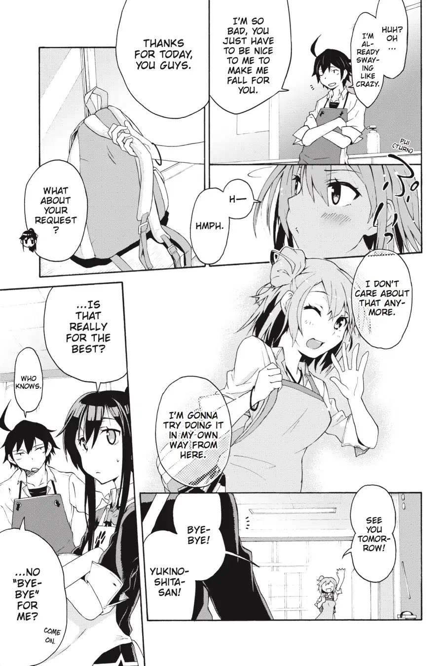 My Youth Romantic Comedy Is Wrong as I Expected @ comic Chapter 3 page 31 - Chapter 3