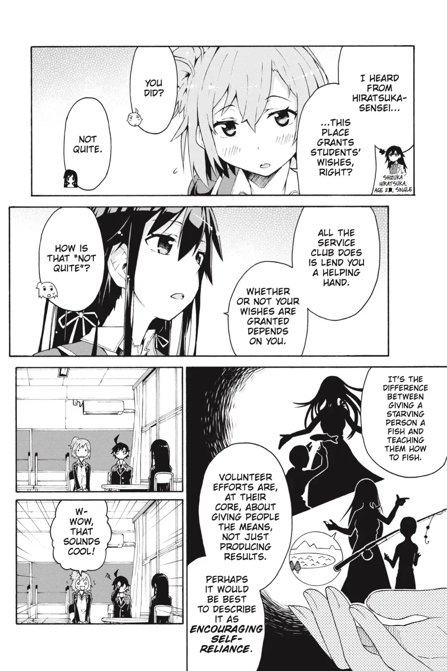 My Youth Romantic Comedy Is Wrong as I Expected @ comic Chapter 3 page 8 - Chapter 3