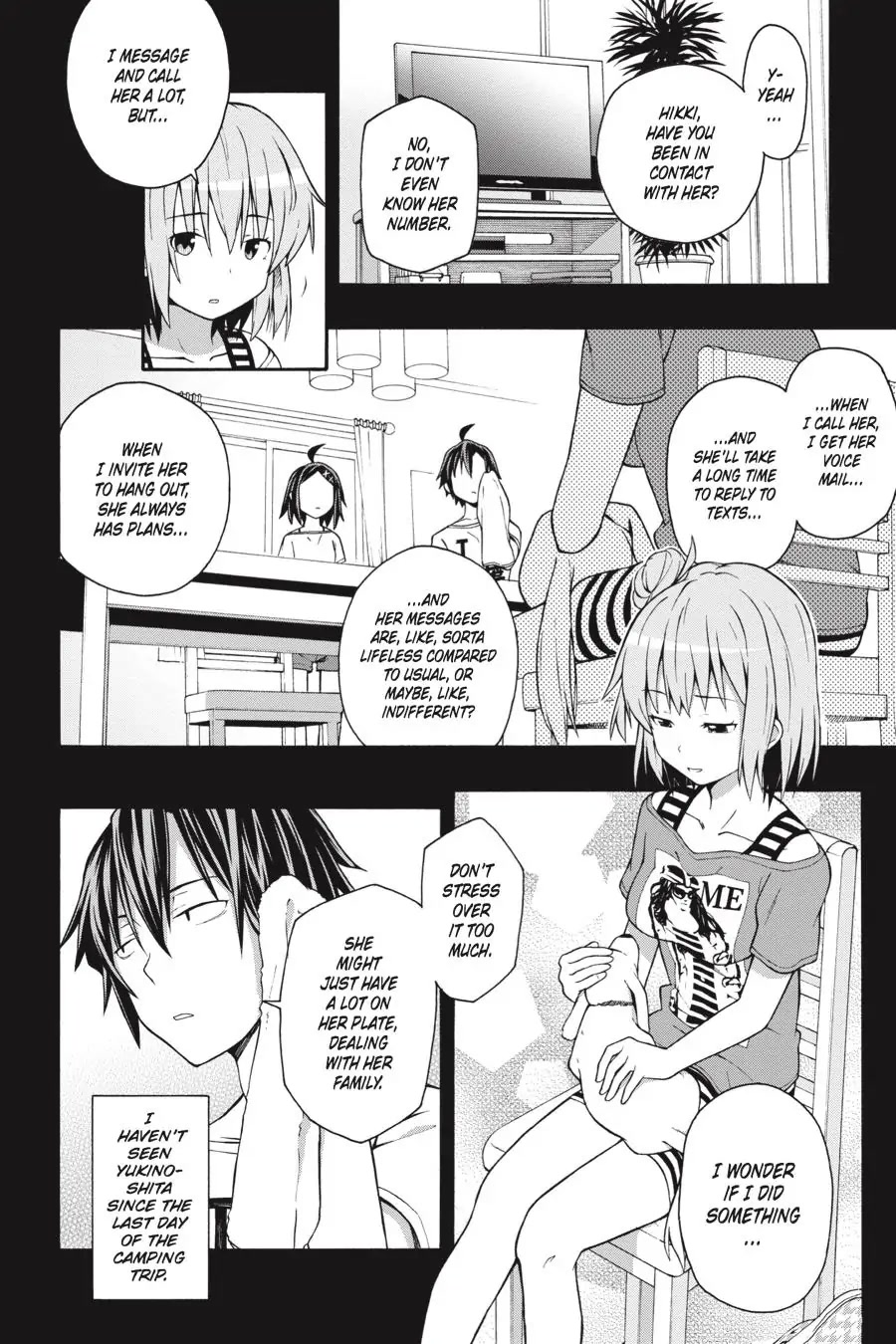 My Youth Romantic Comedy Is Wrong as I Expected @ comic Chapter 30 page 11 - Chapter 30