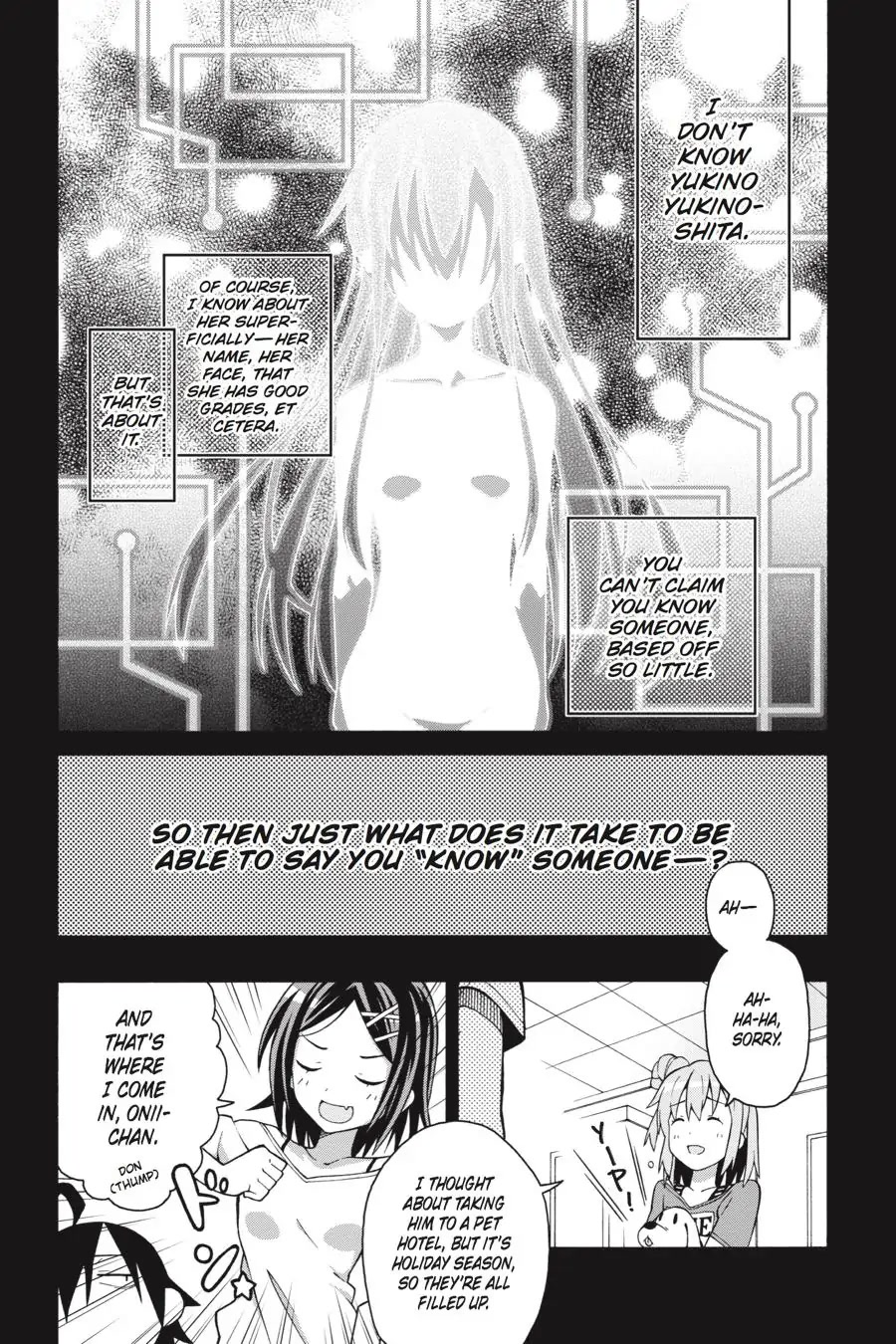 My Youth Romantic Comedy Is Wrong as I Expected @ comic Chapter 30 page 13 - Chapter 30