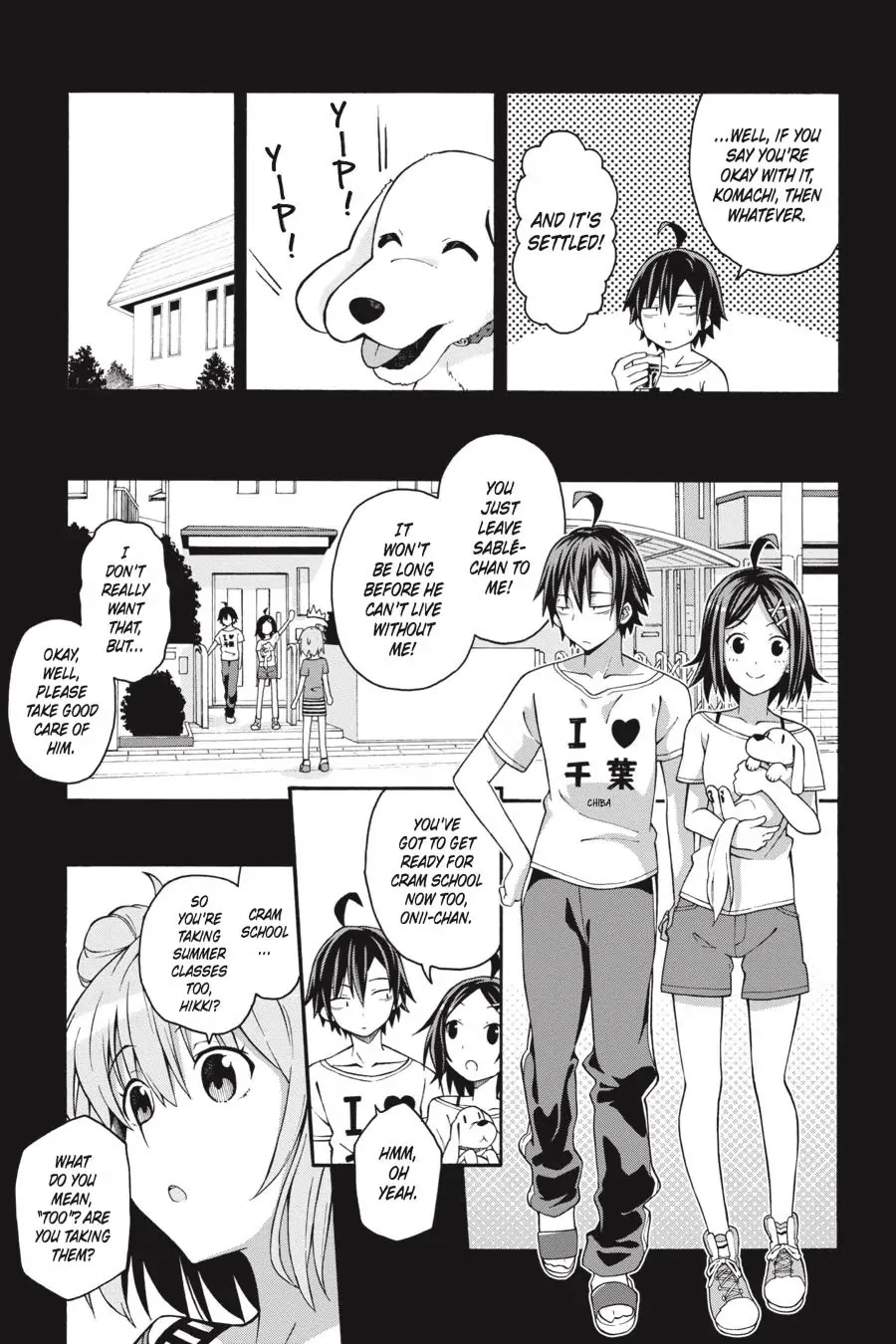 My Youth Romantic Comedy Is Wrong as I Expected @ comic Chapter 30 page 14 - Chapter 30