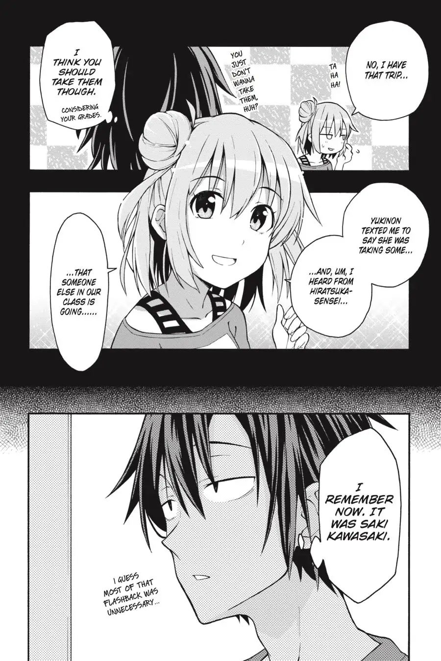 My Youth Romantic Comedy Is Wrong as I Expected @ comic Chapter 30 page 15 - Chapter 30