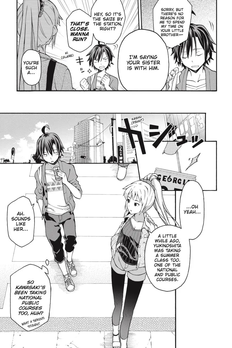 My Youth Romantic Comedy Is Wrong as I Expected @ comic Chapter 30 page 18 - Chapter 30