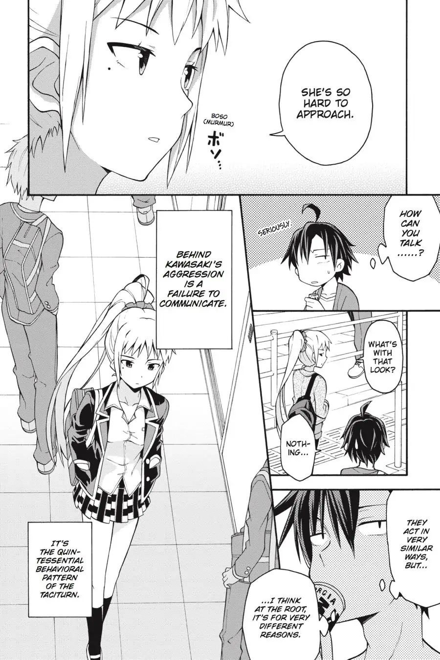 My Youth Romantic Comedy Is Wrong as I Expected @ comic Chapter 30 page 19 - Chapter 30