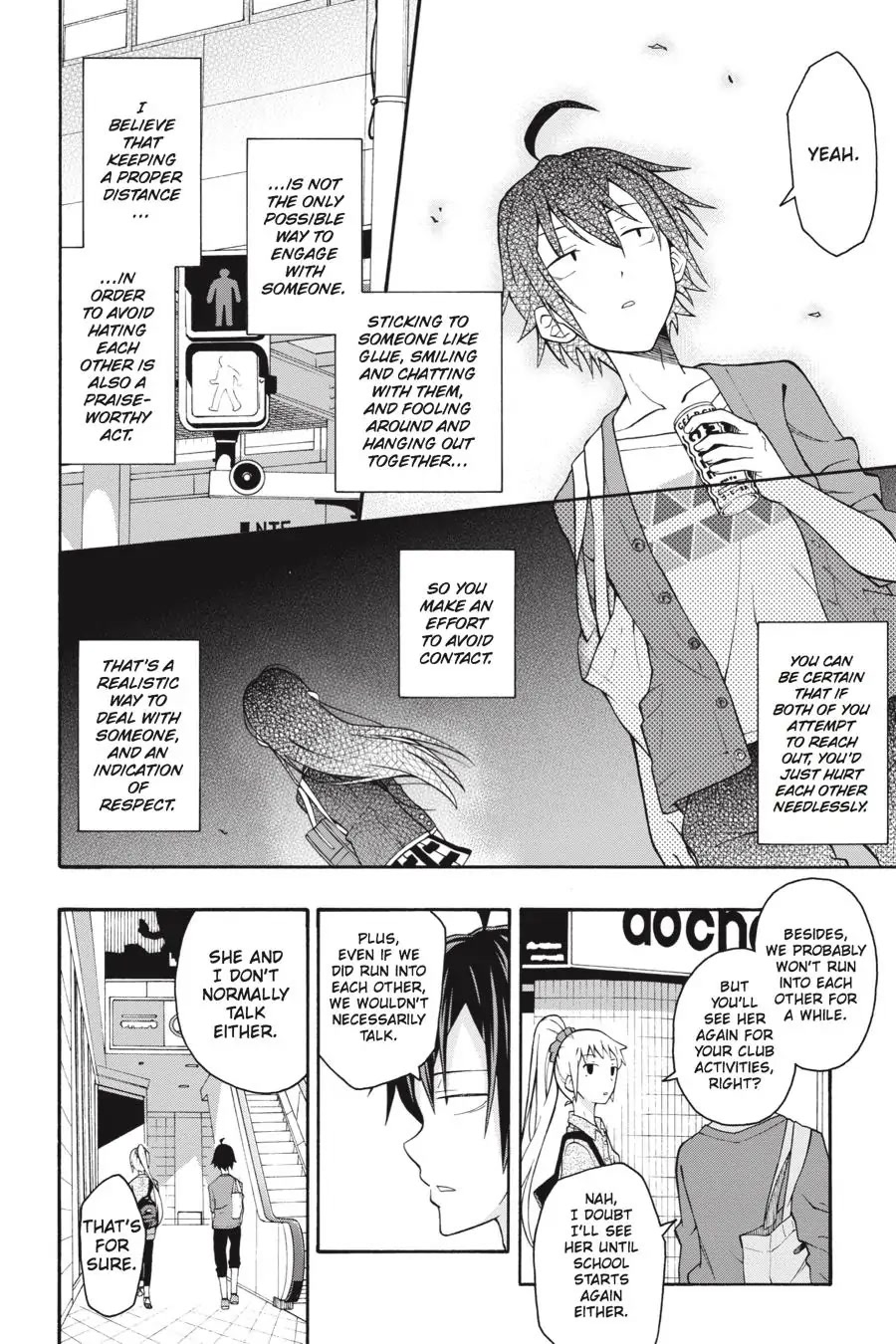 My Youth Romantic Comedy Is Wrong as I Expected @ comic Chapter 30 page 21 - Chapter 30