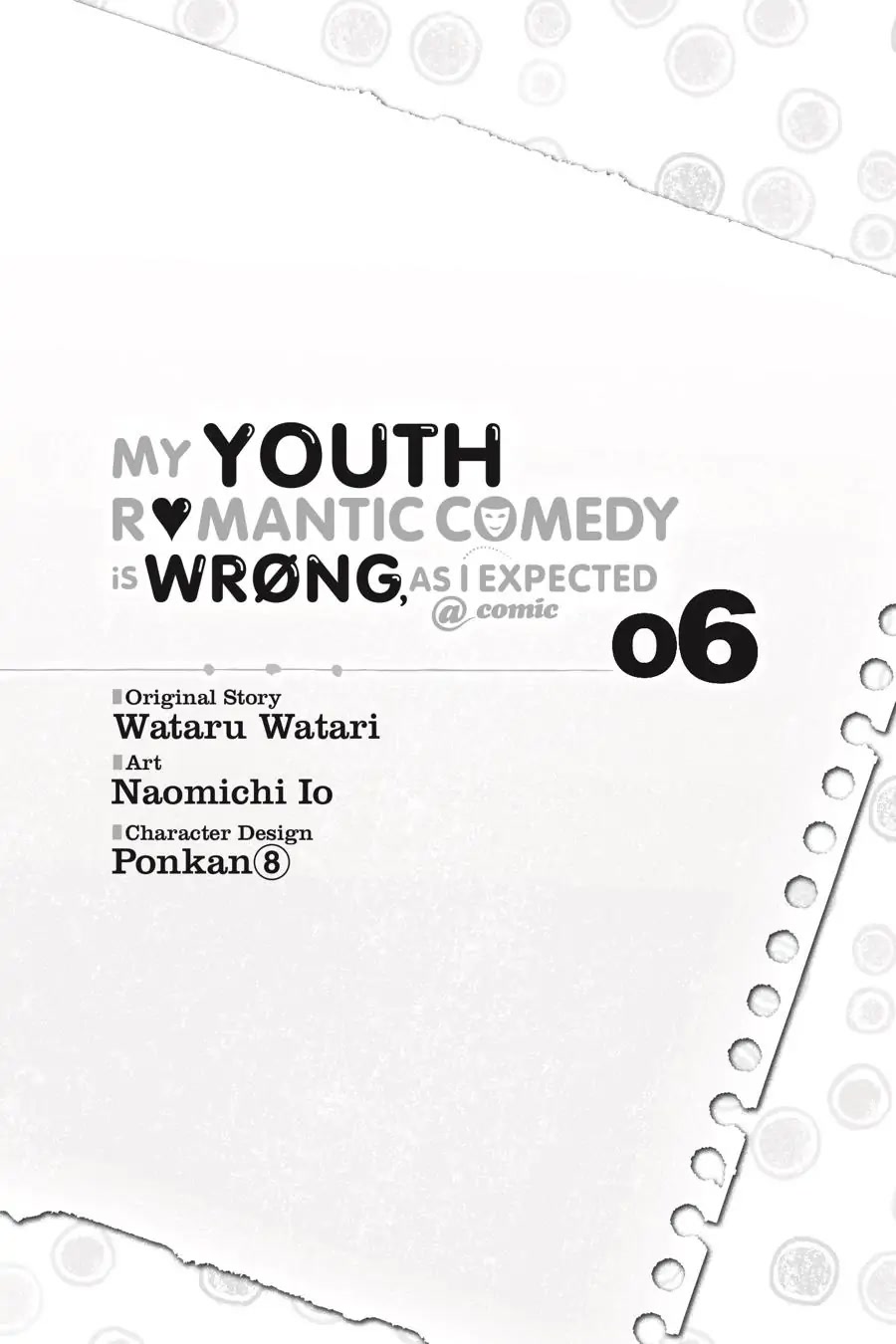 My Youth Romantic Comedy Is Wrong as I Expected @ comic Chapter 30 page 6 - Chapter 30
